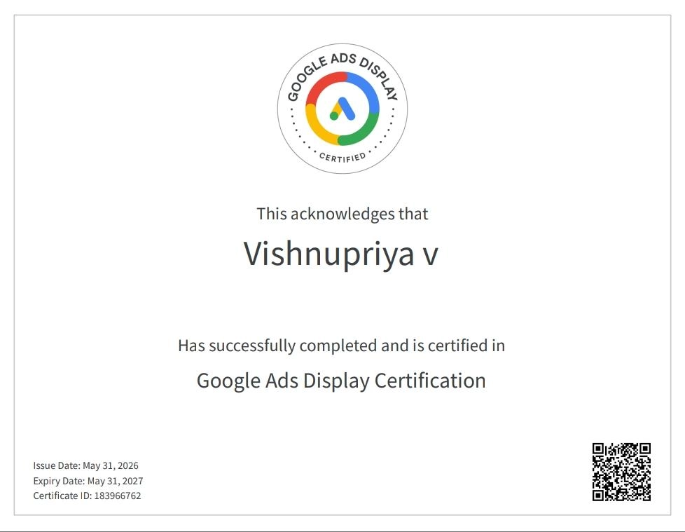 google-ads-display-certified-digital-markrting-expert-in-pathanamthitta